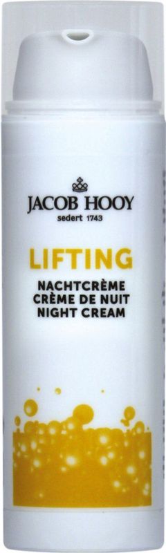 Jacob Hooy - Lifting Nachtcreme - Gezichtscrème - Hydraterend - 50ml
