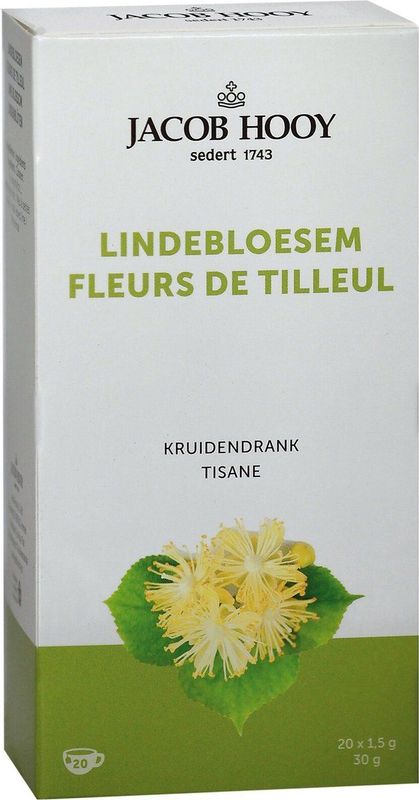 Jacob Hooy - Lindebloesem Thee - 20 Theezakjes