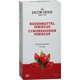 Jacob Hooy Rozenbottel hibiscus thee zakjes (20st)
