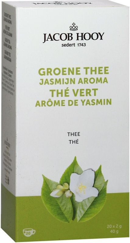 Jacob Hooy Groene Thee Met Jasmijn 20 stuks