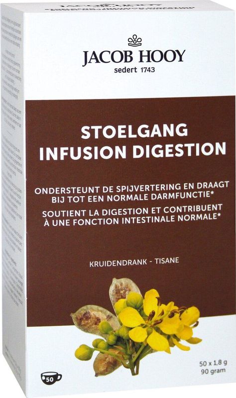 Jacob Hooy Stoelgang Thee 50 stuks
