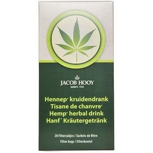 Jacob Hooy - Jacob Hooy - Jacob Hooy Hennep Kruidenthee 20 Theezakjes