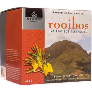 Jacob Hooy - Rooibosthee Jubileum Doos - 160 Zakjes