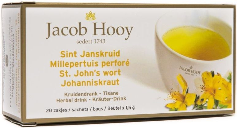 Jacob Hooy - Thee Sint Janskruid - Kruidenthee - 20 Stuks - Natuurlijke Blend