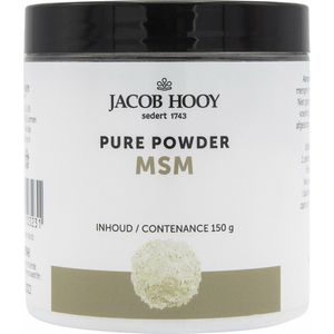 Jacob Hooy Pure Powder MSM 150 gram