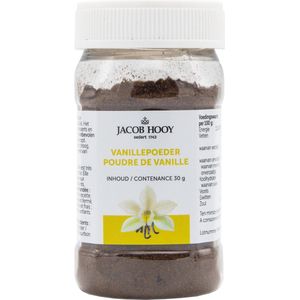 Jacob Hooy Vanille poeder bourbon 100%  30 gram