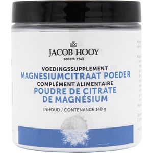 Jacob Hooy Magnesiumcitraat poeder (140g)