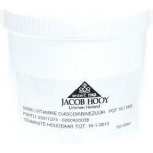 Jacob Hooy - Vitamine C - Ascorbinezuur - 1000 gr