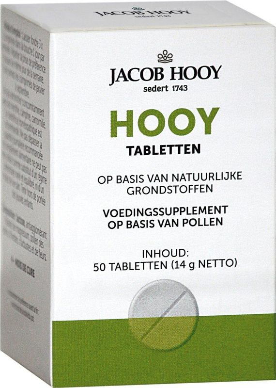 Jacob Hooy Hooyfree - 50 capsules - Hooikoortskuur - 4 maanden