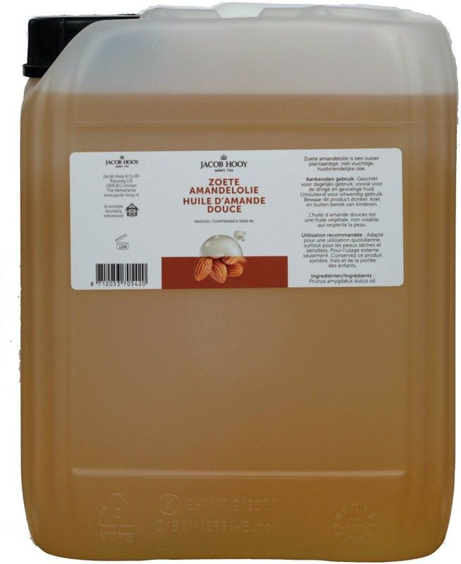 Jacob Hooy Amandelolie zoet 5 liter