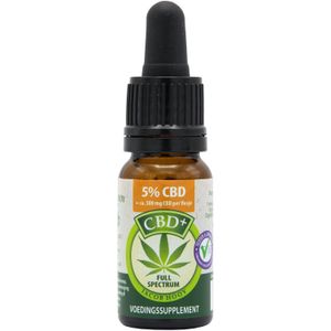 CBD plus olie 5%, 10 ml