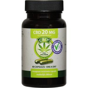 Jacob Hooy - Jacob Hooy - Jacob Hooy CBD 20mg 60 Capsules