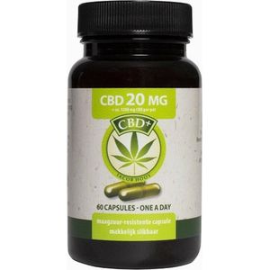 Jacob Hooy - Jacob Hooy - Jacob Hooy CBD 20mg 60 Capsules