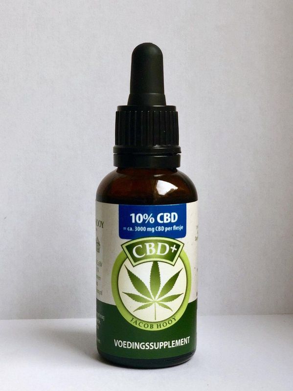 Jacob Hooy Cbd Plus Olie 10% 30 ml