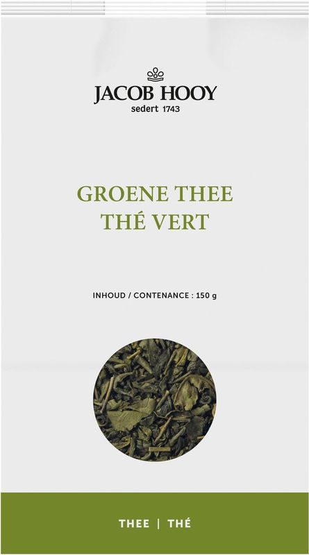 Jacob Hooy - Groene Thee - 150gr - Hoogwaardige Groene Thee