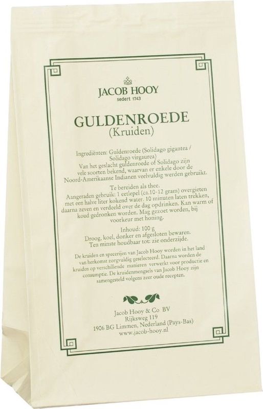 Jacob Hooy - Guldenroede - Kruiden - 100% Natuurlijk