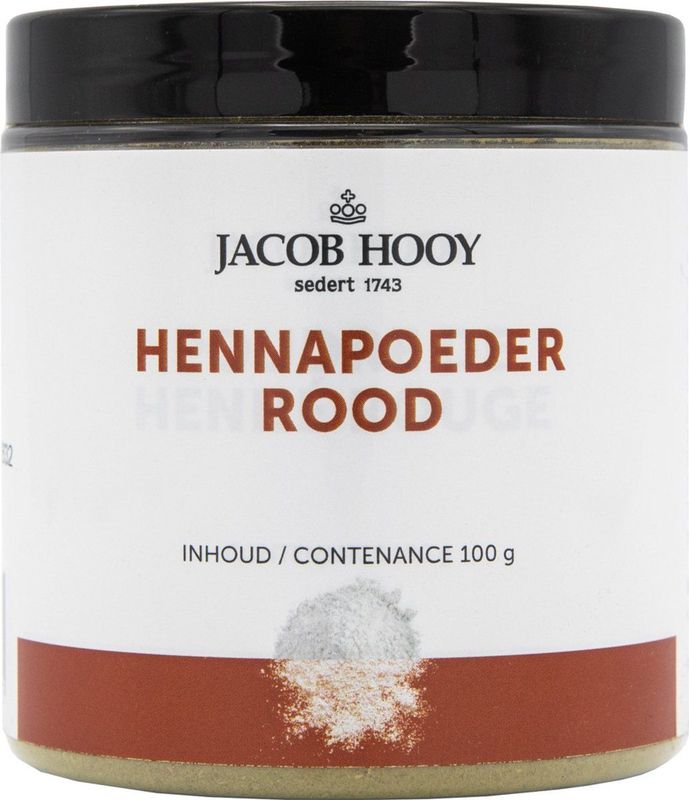 Hennapoeder Rood Gz /Jh