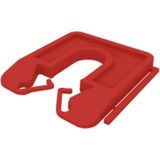 Milli-Max - Uitvulplaatjes - Rood - 5mm - VE=80