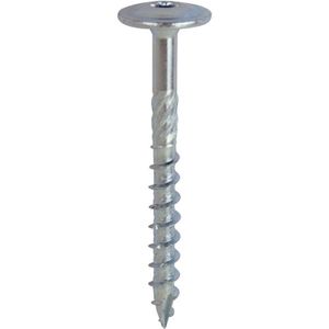 Woodies Tellerkopschroef 8x120 Torx40 - Verzinkt - 50 stuks