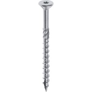 WOODIES® Ultimate Platverzonkenkopschroef Torx RVS 5x50 Deeldraad VE=200 - 61850401