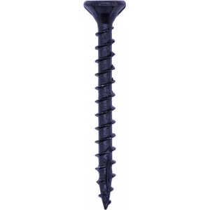 Woodies 61841408 Ultimate Blackline Spaanplaatschroef Shield - TX20 - 4.0 X 50mm - Platverzonken Kop - Voldraad - Gecoat(200st)