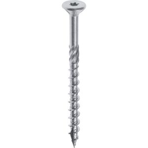 WOODIES® Ultimate Platverzonkenkopschroef Torx RVS 4x40 Deeldraad VE=200 - 61840372