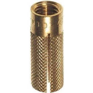 Messing Spreidpluggen M10 - 20 Stuks