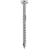 WOODIES® Ultimate Platverzonkenkopschroef Torx RVS 6x160 Deeldraad VE=100 - 61860731