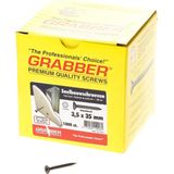 Grabber - Snelbouwschroef - Fijn Gefosfateerd - 3,5mm - 35mm - Phillips