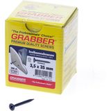 Grabber 56614349 Snelbouwschroef - Gehard staal - Gefosfateerd - Trompetkop - Fijne draad - 3.5 x 35mm (200st)