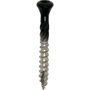 Woodies 61965481 Ultimate Vlonderschroef RVS - TX25 - 5.0 X 70mm - Verzonken Kop - Deeldraad - Verzinkt (200st)