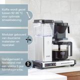 Moccamaster KBG 741 AO, Filterkaffeemaschine, 1,25 l, Gemahlener Kaffee, Grau