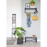 Spinder Design REX 3 Wandkapstok - Zwart