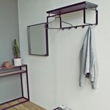 Spinder Design REX 3 Wandkapstok - Zwart