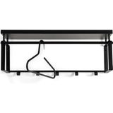 Spinder Design REX 3 Wandkapstok - Zwart