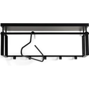 Spinder Design REX 3 Wandkapstok - Zwart