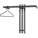 Spinder - Senza - Wandkapstok - Staal - Modern Design