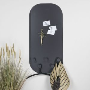 SPINDER DESIGN - ESPEN - Wandkapstok - Zwart - Metaal