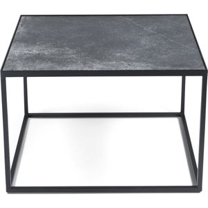 Spinder Design Bijzettafel TIJL 60 x 60 Black