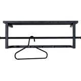 SPINDER DESIGN MARCO Wandkapstok - Zwart - Staal