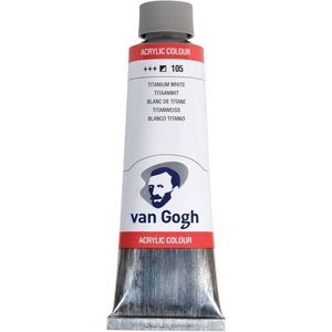 Talens Van gogh acrylverf 150 ml - 105 titanium wit