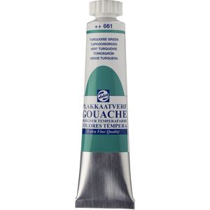 Talens Gouache extra fijn 20ml. - 661 turkooisgroen