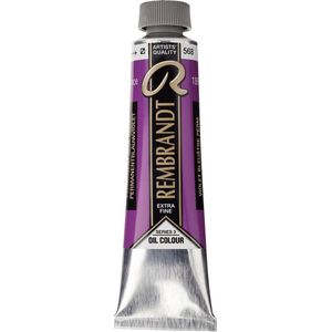 Talens - Rembrandt - Olieverf - Kleur 568 Permanentblauwviolet - Tube 40ml