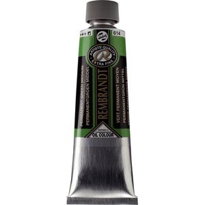 Rembrandt 3-delige kunstenaars-serie olieverf 5.1 Fl. oz/150 ml tube permanent groen medium