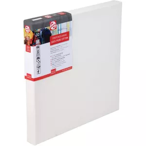 10 Art-Star SCHILDERSDOEKEN op SPIERAAM 60x80 cm | canvas op brancardframe, klaar om te schilderen, 100% katoen, ideaal voor beginners