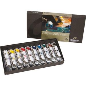 Talens Rembrandt acryl basisset 18C510