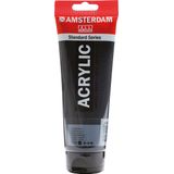 Talens Amsterdam acrylverf tube 250 ml. - 735 oxyde black