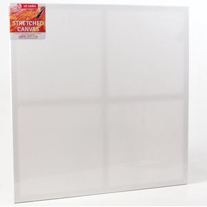 Talens Art Creation Katoen Uitgerekt Canva - 100 cm Lengte X 100 cm Breedt - Wit