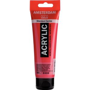 Amsterdam Standard Series Acrylverf Tube 120 ml Permanentrood Purper 348