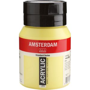 Talens Amsterdam acrylverf 500ml. - 274 nickel titan.yellow